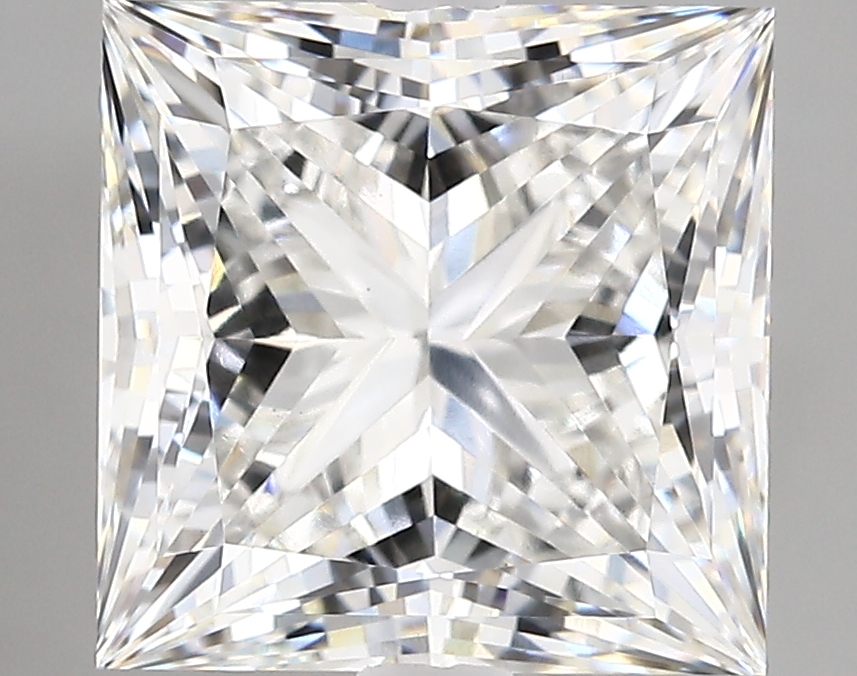 5.34ct F VVS2 Princess (IGI)