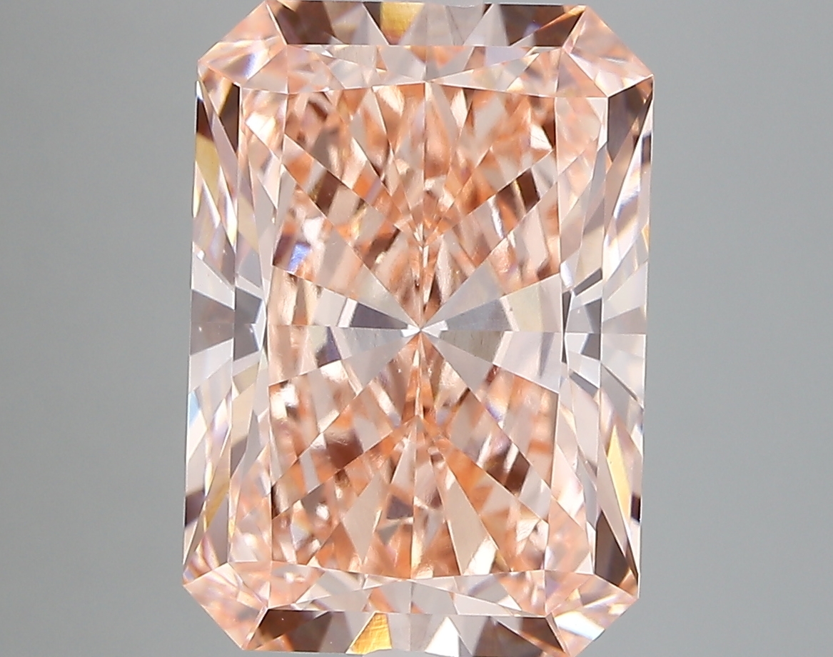 6.30ct FANCY VIVID  PINK VS1 Radiant (IGI)