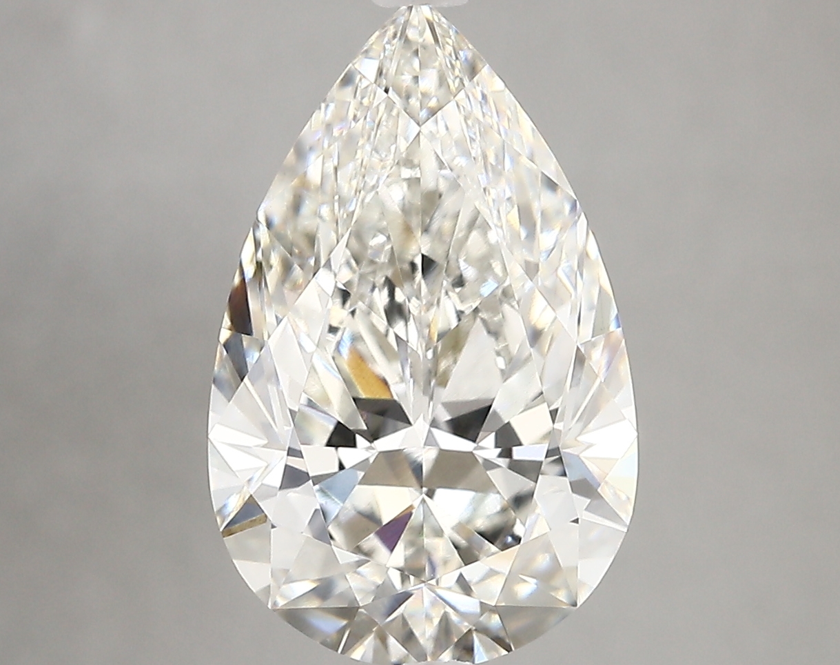 4.07ct F VVS2 Pear (IGI)