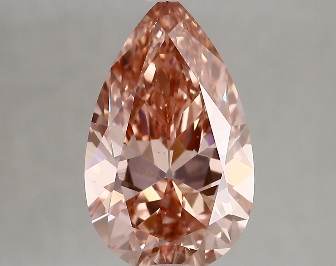 2.80ct FANCY VIVID  PINK VS1 Pear (IGI)