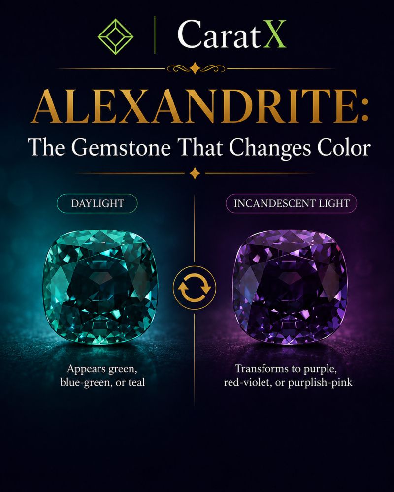 Alexandrite: The Gemstone That Changes Color –