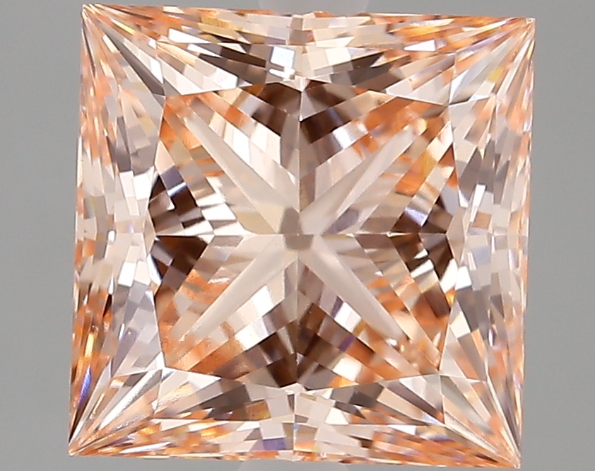 4.49ct FANCY INTENSE  PINK VVS2 Princess (IGI)