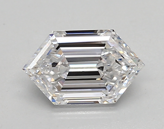 0.88ct D VVS2 Long Hexagon (IGI)