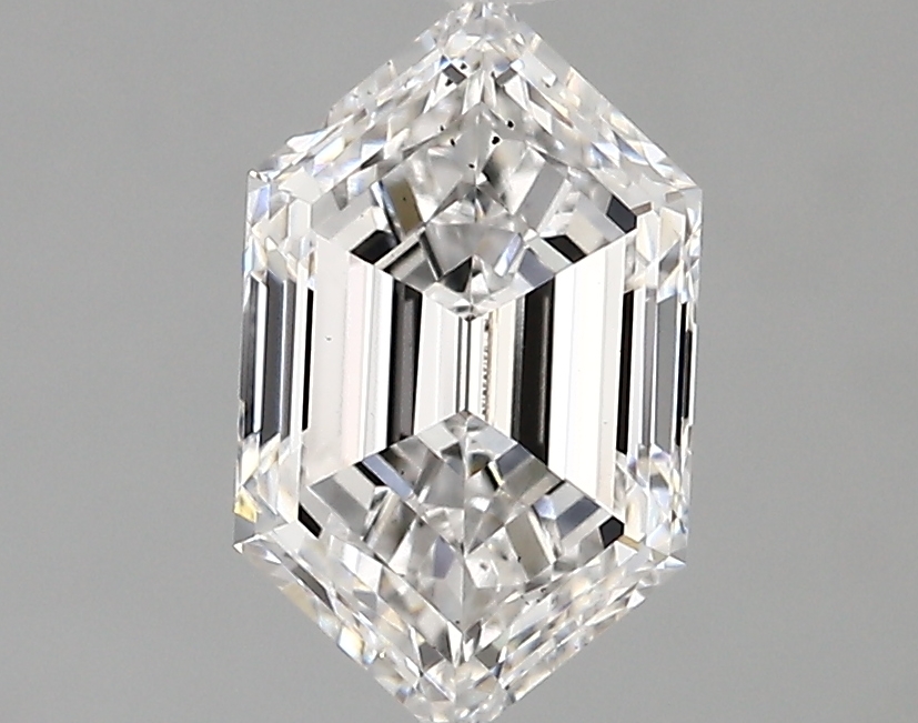 1.53ct D VS2 Long Hexagon (IGI)
