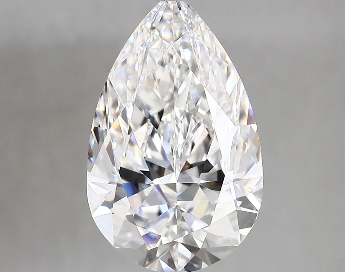 3.47ct E VS2 Pear (IGI)
