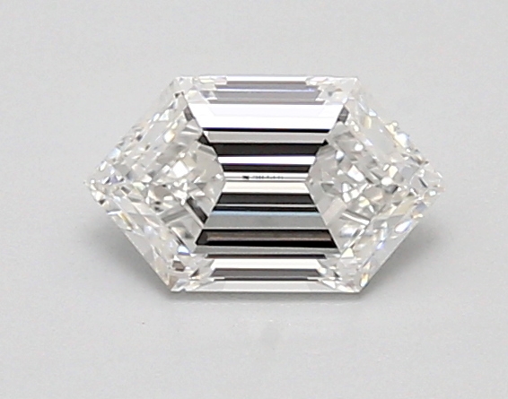 0.87ct D VVS1 Long Hexagon (IGI)