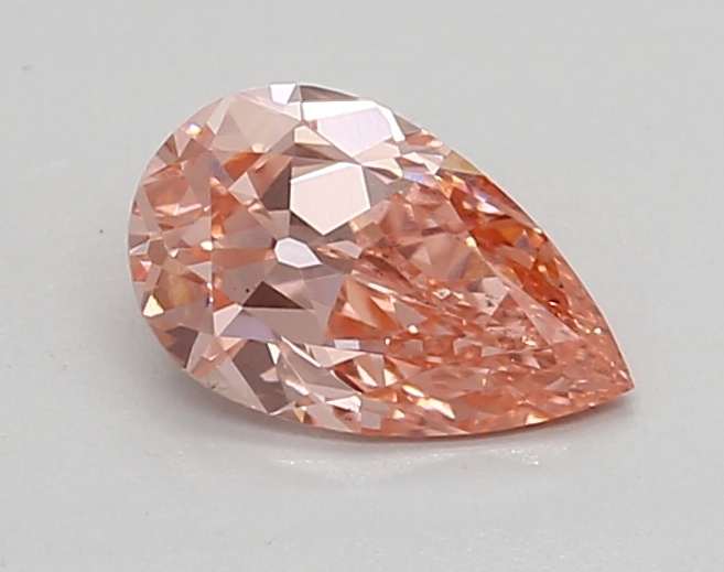 0.67ct FANCY VIVID  PINK VS1 Pear (IGI)