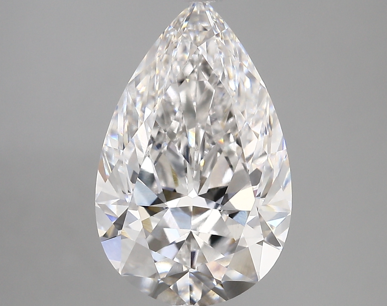 4.14ct D VVS2 Pear (IGI)