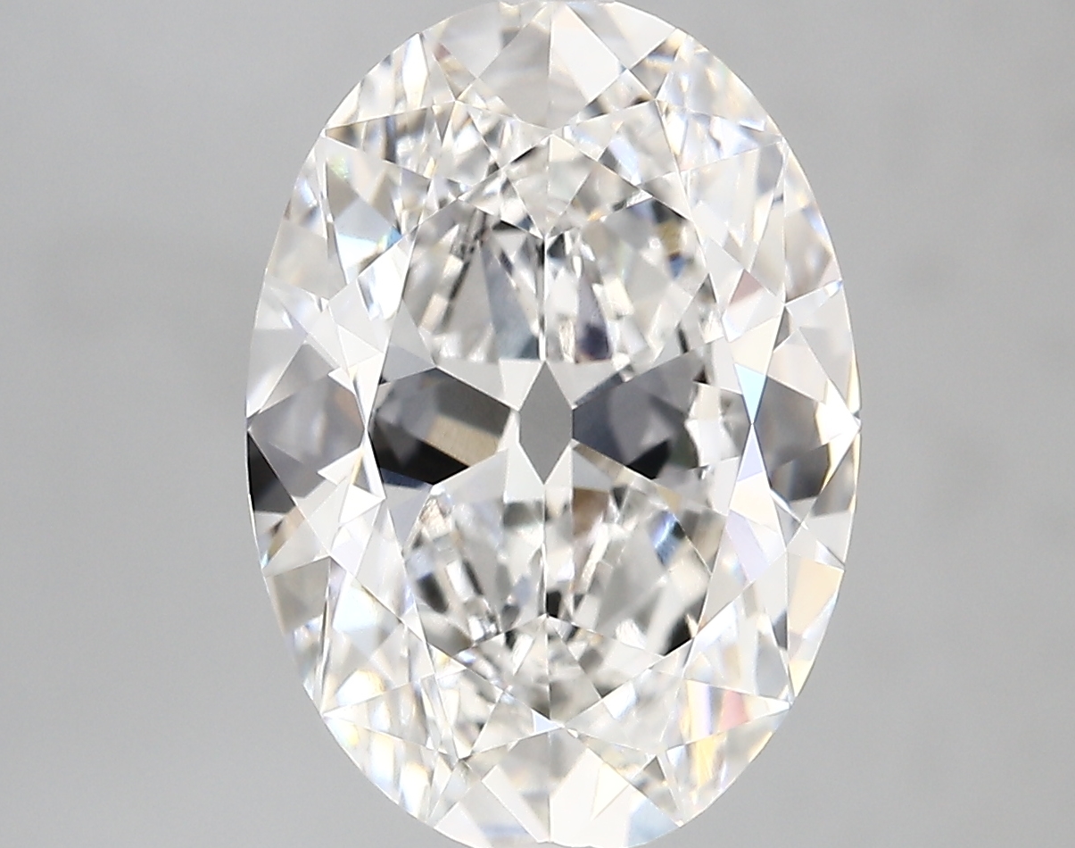 4.17ct E VVS2 Oval Old Miner (IGI)