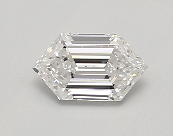 0.65ct D VVS2 Long Hexagon (IGI)