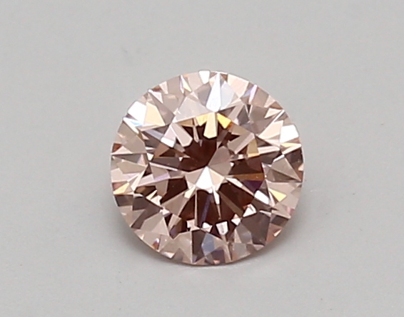 0.59ct FANCY INTENSE  PINK VS2 Round (IGI)