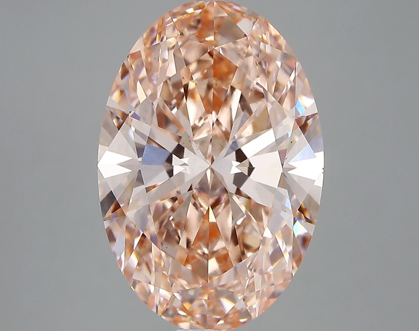 6.03ct FANCY INTENSE  PINK VS1 Oval (IGI)