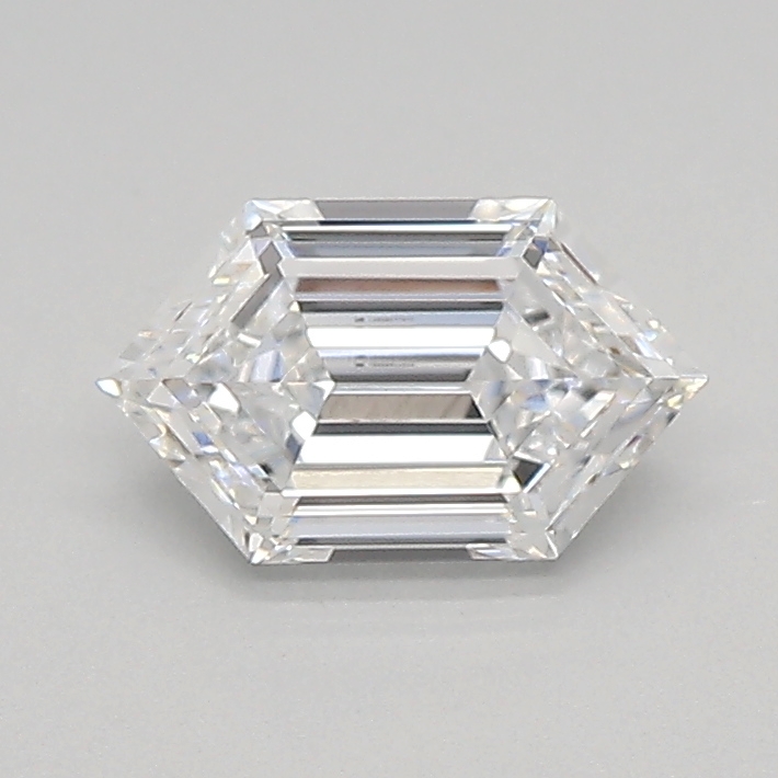 0.71ct D VVS2 Long Hexagon (IGI)