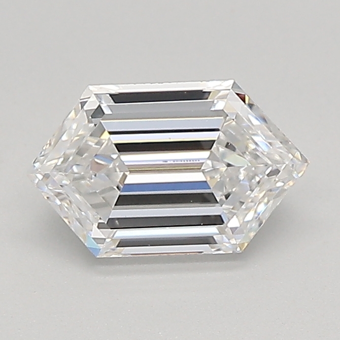 0.85ct D VVS2 Long Hexagon (IGI)