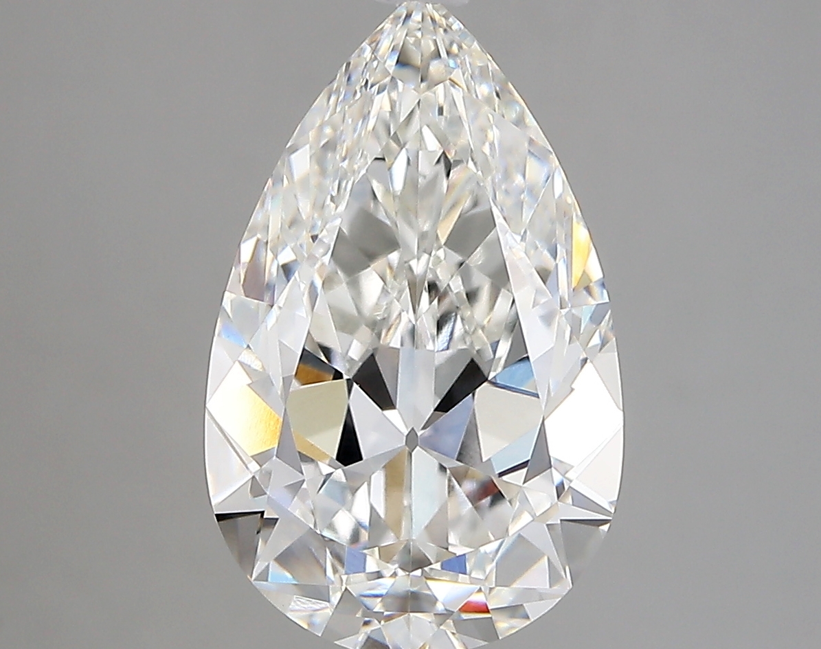 3.92ct F VVS1 Pear (IGI)