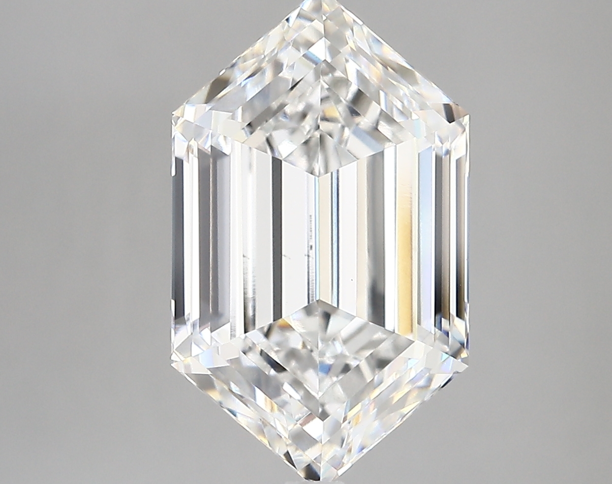 5.14ct E VVS2 Long Hexagon (IGI)