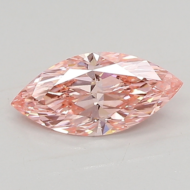 0.74ct FANCY VIVID  PINK VS1 Marquise (IGI)