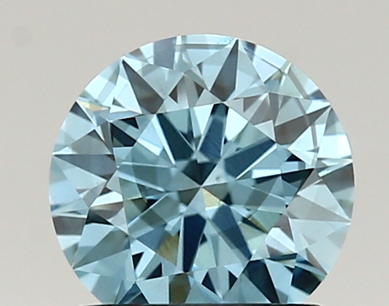 1.05ct FANCY VIVID  BLUE SI1 Round (IGI)
