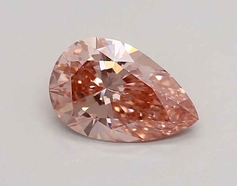 0.80ct FANCY VIVID  PINK VS1 Pear (IGI)