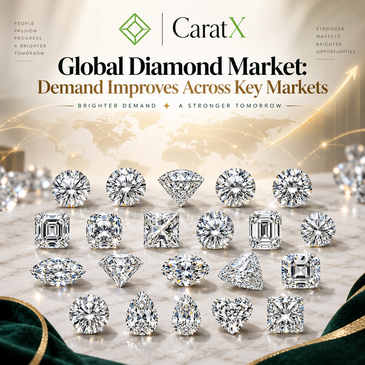 Global Diamond Market 2026: Demand Improves Across Key Markets as Supply Tightens and Prices Recover