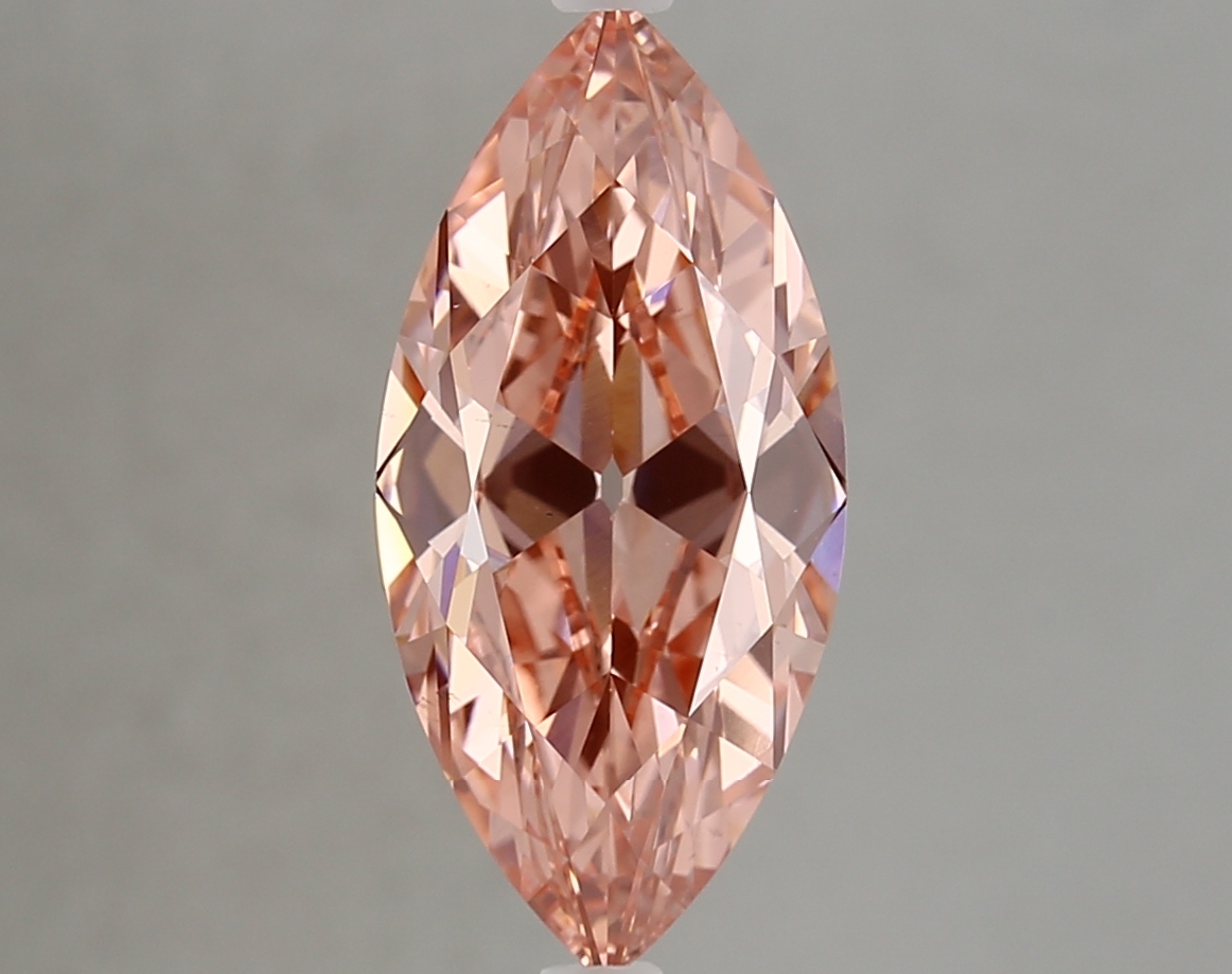 3.02ct FANCY VIVID  PINK VS2 Marquise Old Miner (IGI)