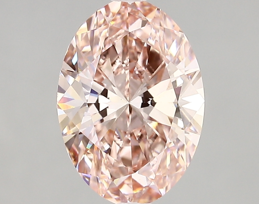 2.08ct FANCY VIVID  PINK VVS2 Oval (IGI)