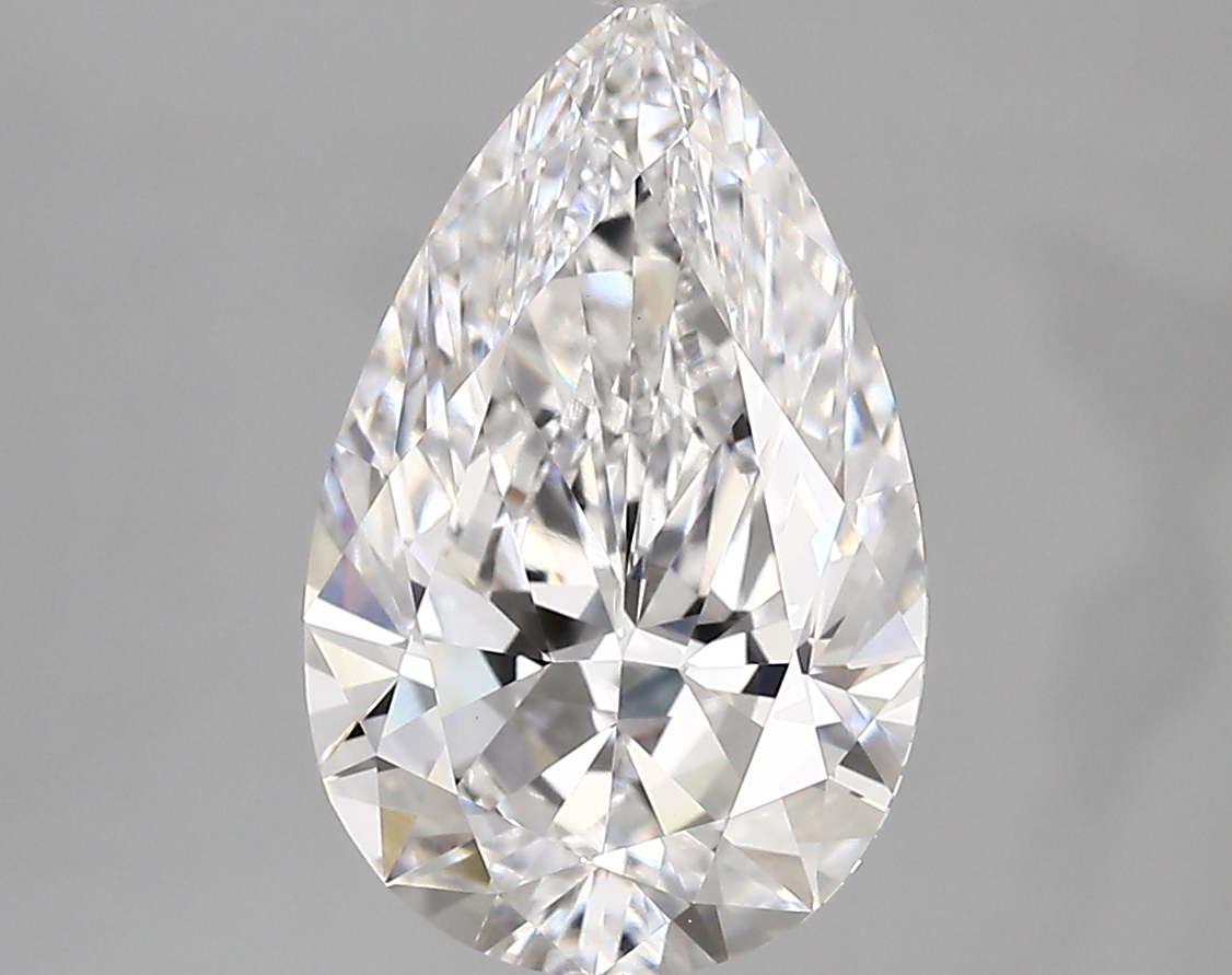 3.14ct D VVS2 Pear (IGI)