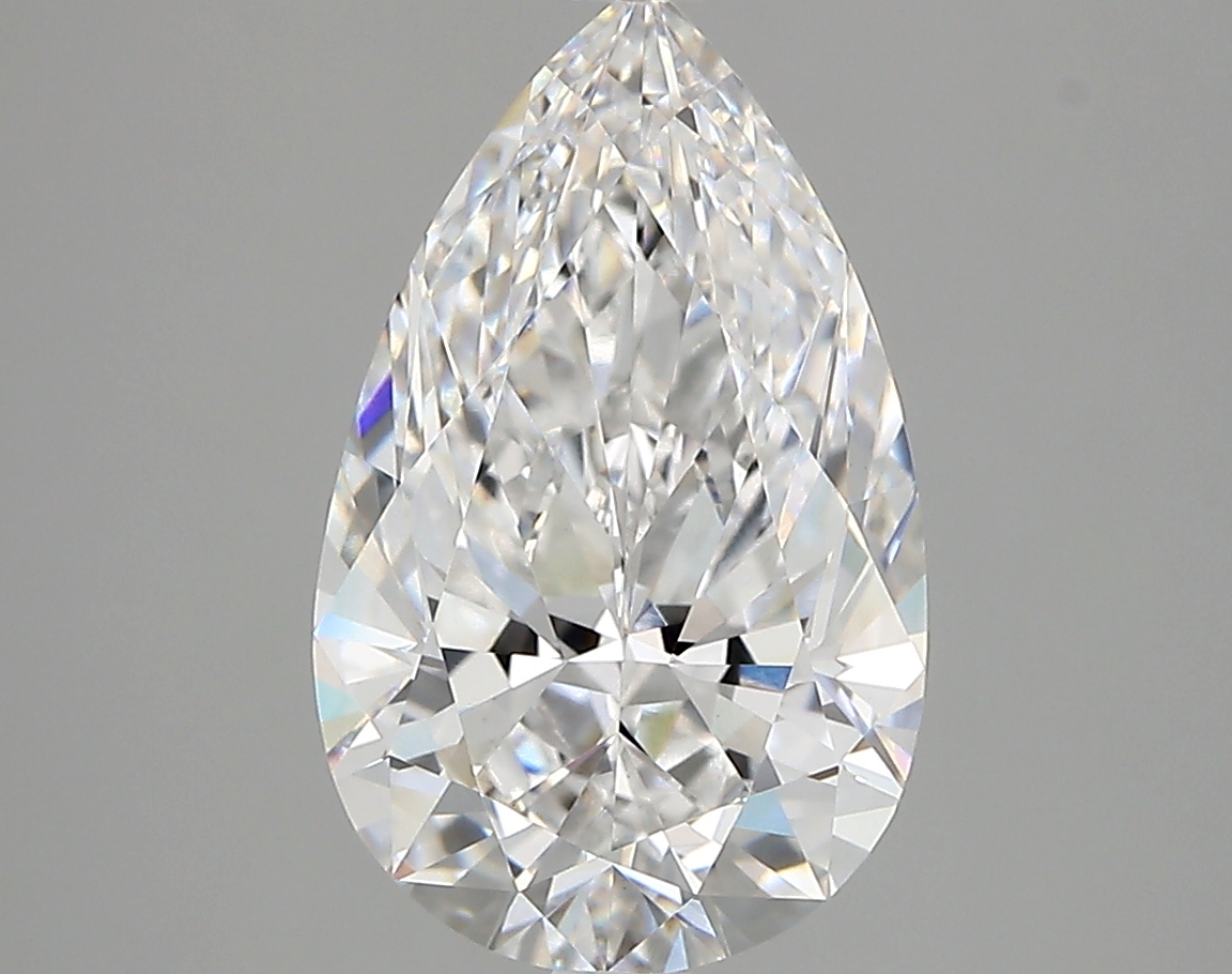 3.28ct D VVS2 Pear (IGI)