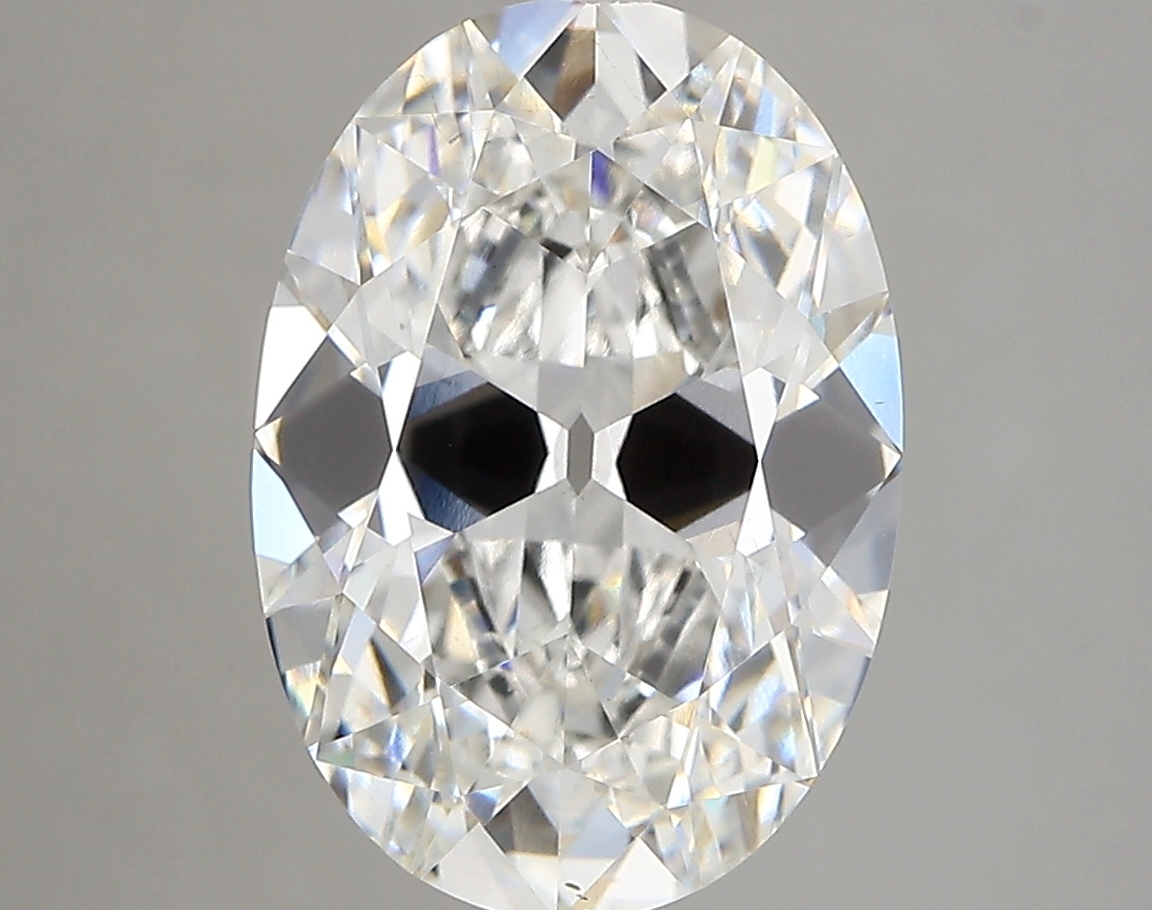 4.57ct F VS2 Oval Old Miner (IGI)