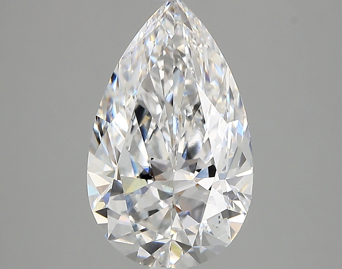 3.21ct D VS2 Pear (IGI)