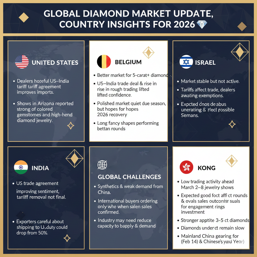 Global Diamond Market 2026: Regional Insights, Trends, and Strategic Opportunities