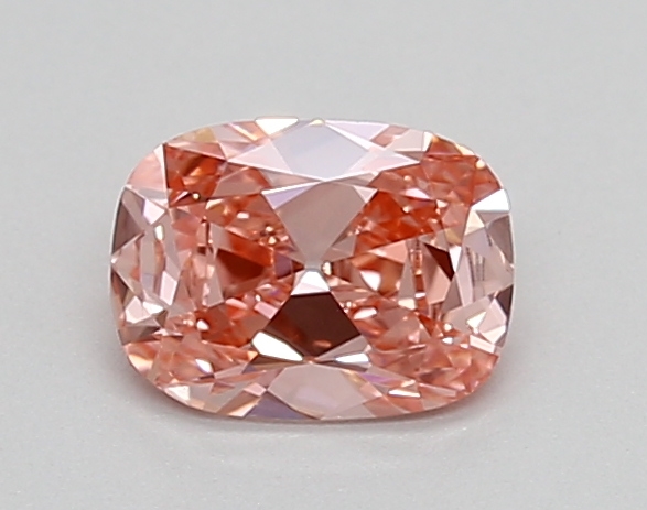 0.47ct FANCY VIVID  PINK VS1 Cushion Old Miner (IGI)