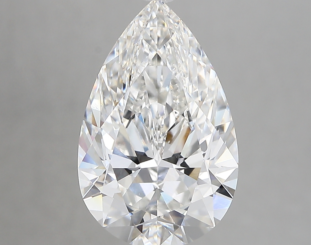 4.17ct F VVS2 Pear (IGI)