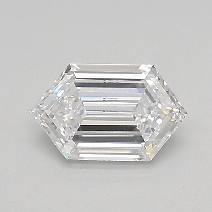 0.56ct D VS1 Long Hexagon (IGI)