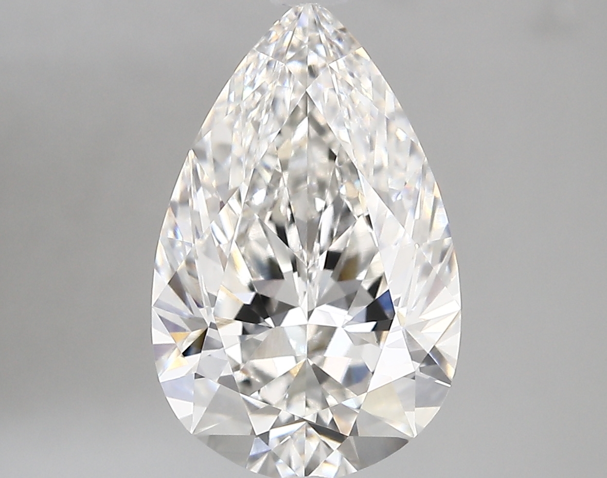3.70ct F VVS2 Pear (IGI)