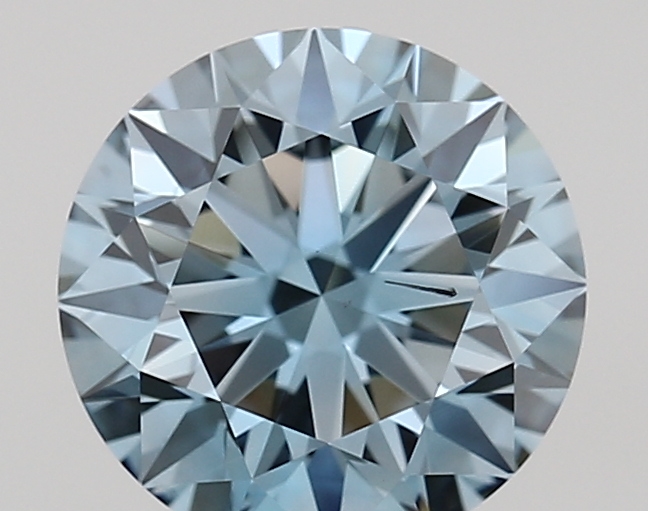 1.84ct FANCY VIVID  BLUE SI1 Round (IGI)