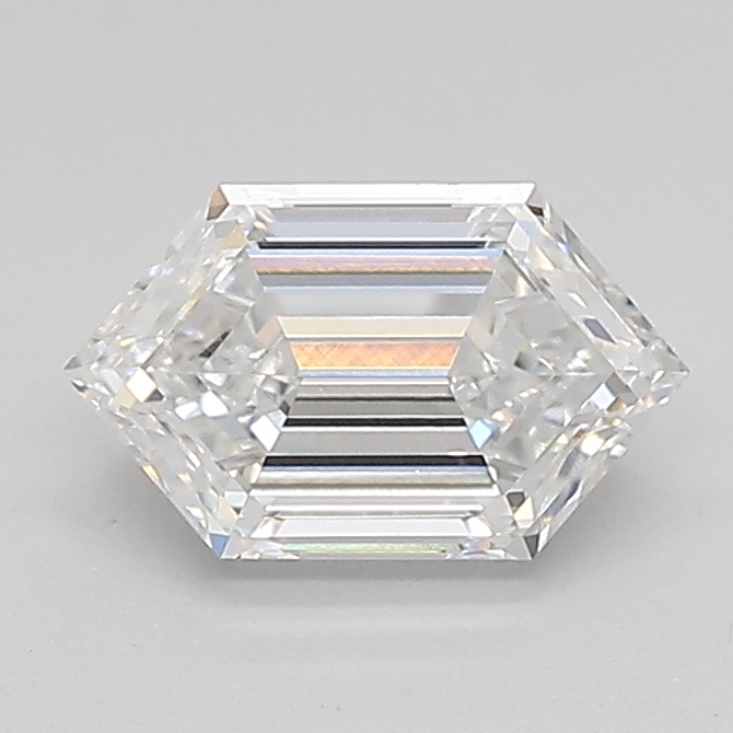 0.89ct D VVS2 Long Hexagon (IGI)