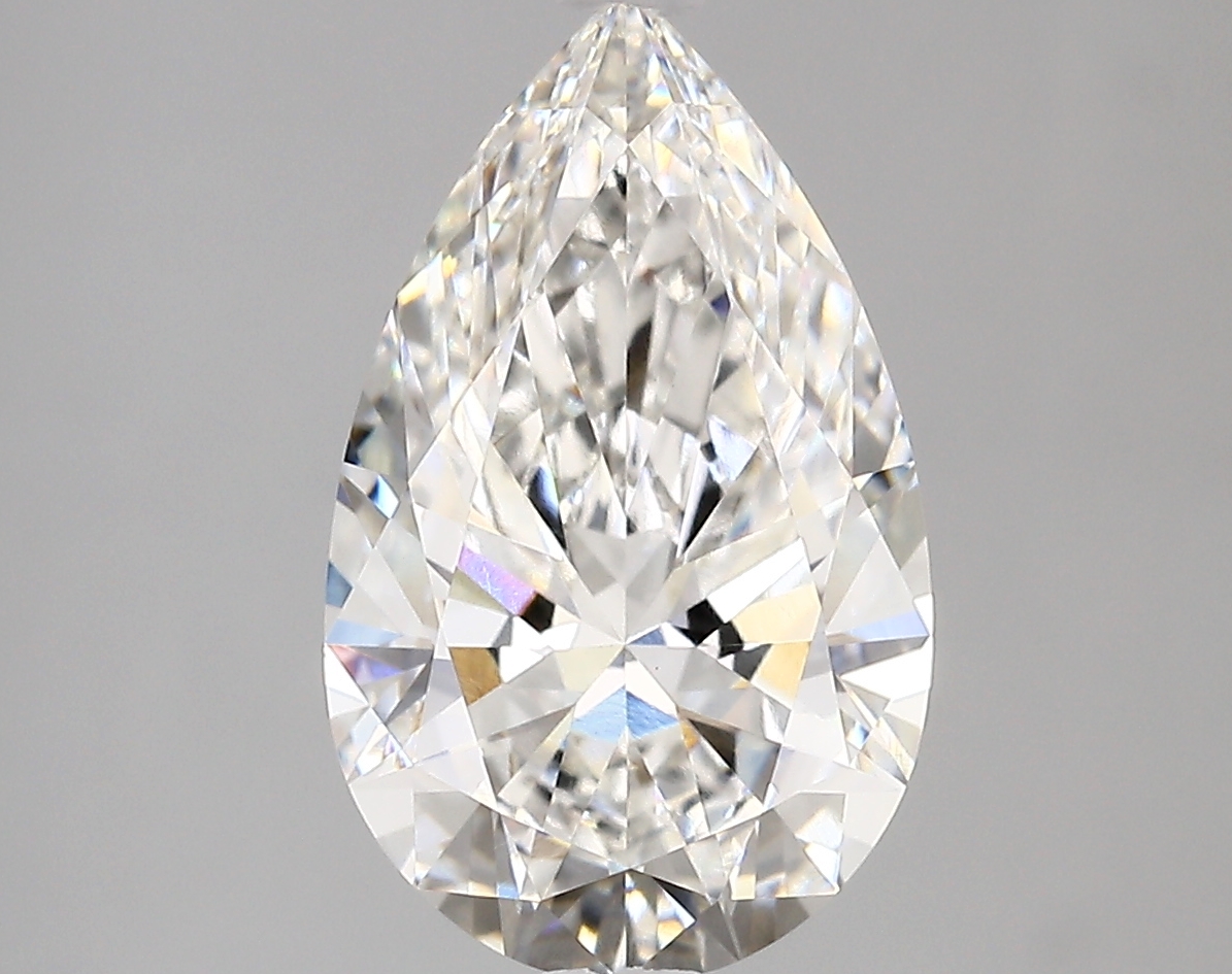 3.36ct F VVS2 Pear (IGI)