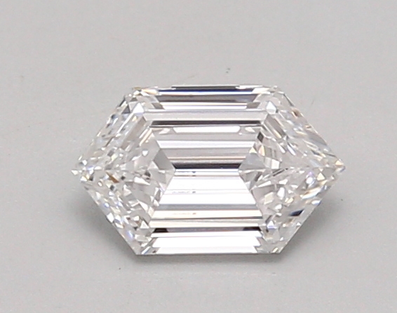 0.72ct D VVS2 Long Hexagon (IGI)