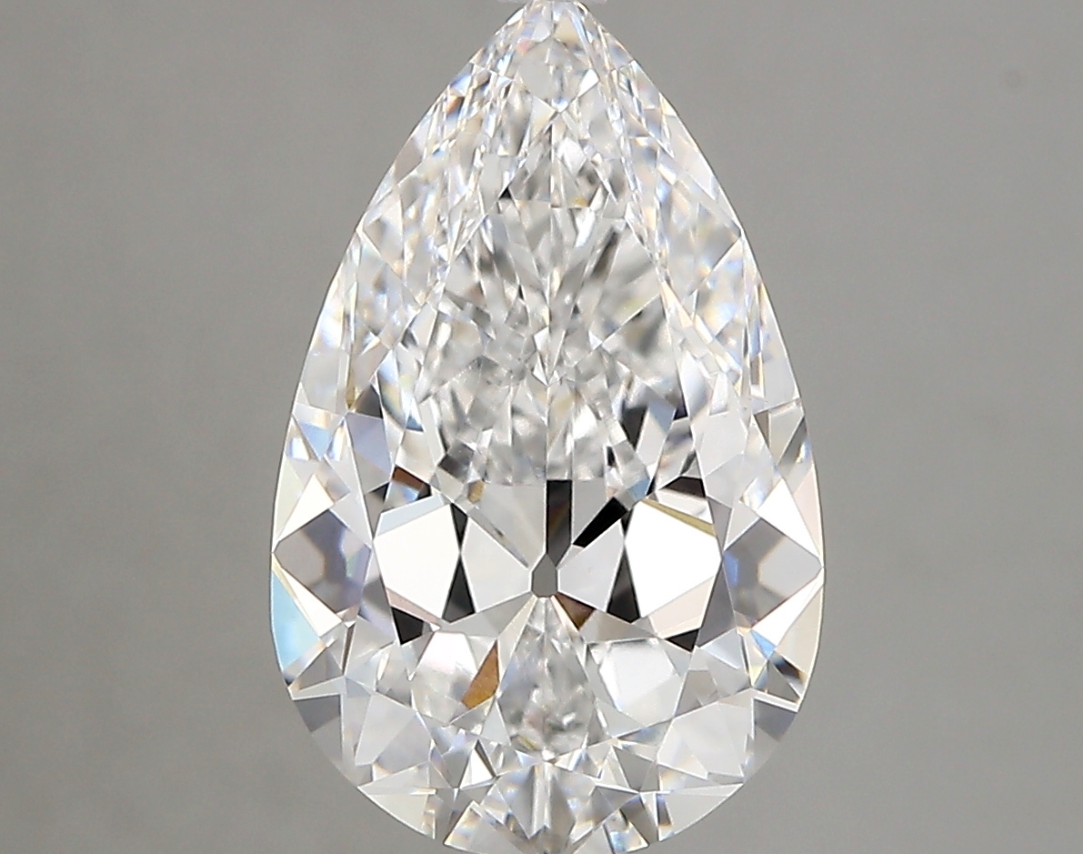 4.02ct D VVS2 Pear (IGI)