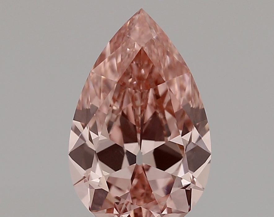 1.80ct FANCY VIVID  PINK VVS2 Pear (IGI)