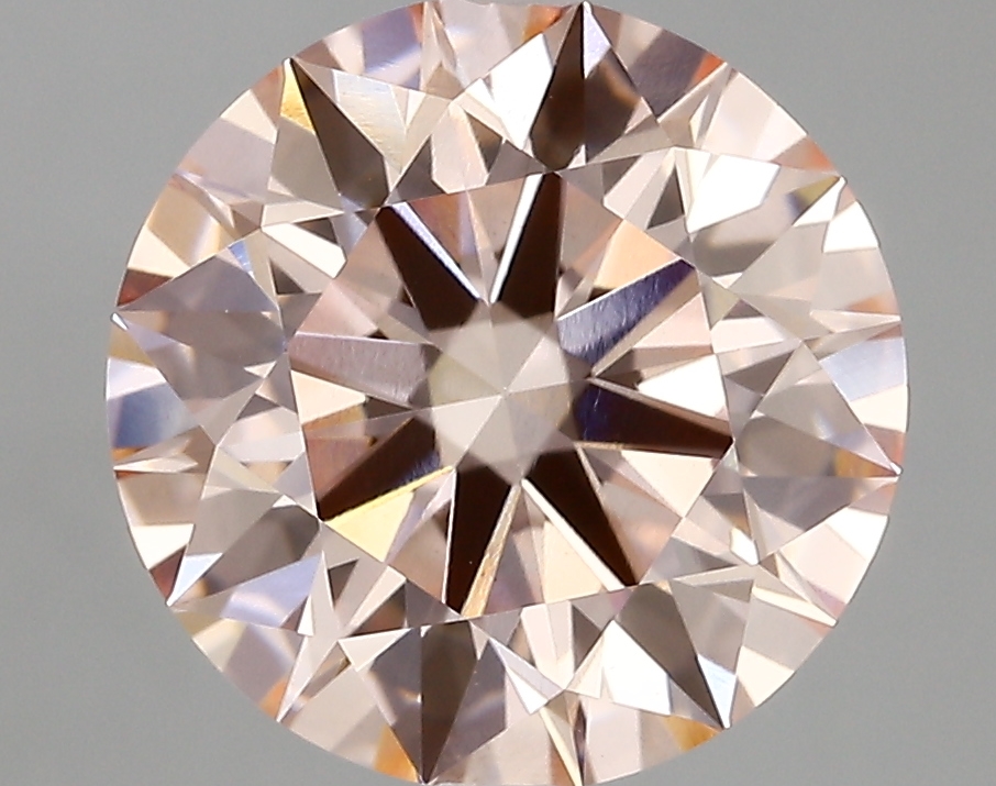 4.12ct FANCY INTENSE  PINK VVS2 Round (IGI)