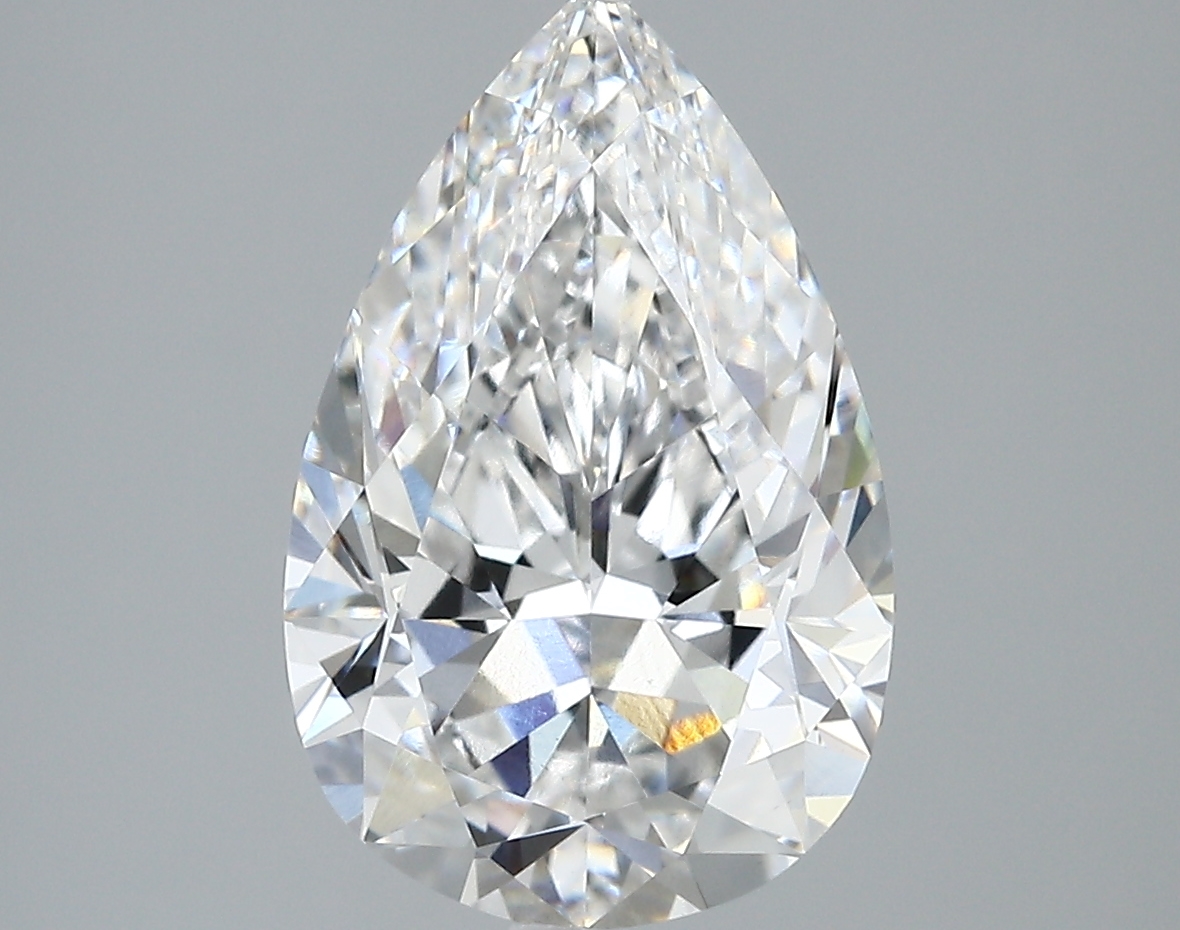 3.71ct D VVS2 Pear (IGI)