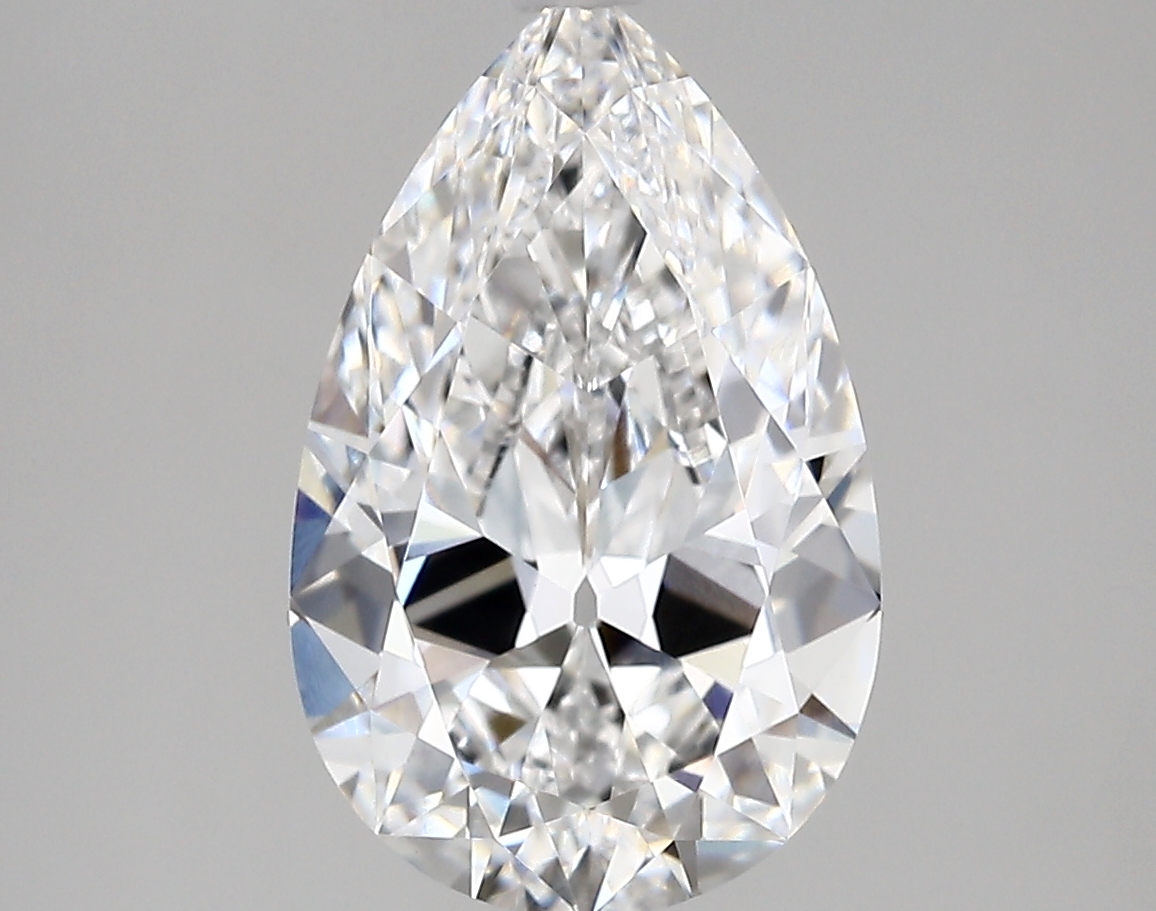 3.43ct D VVS2 Pear (IGI)