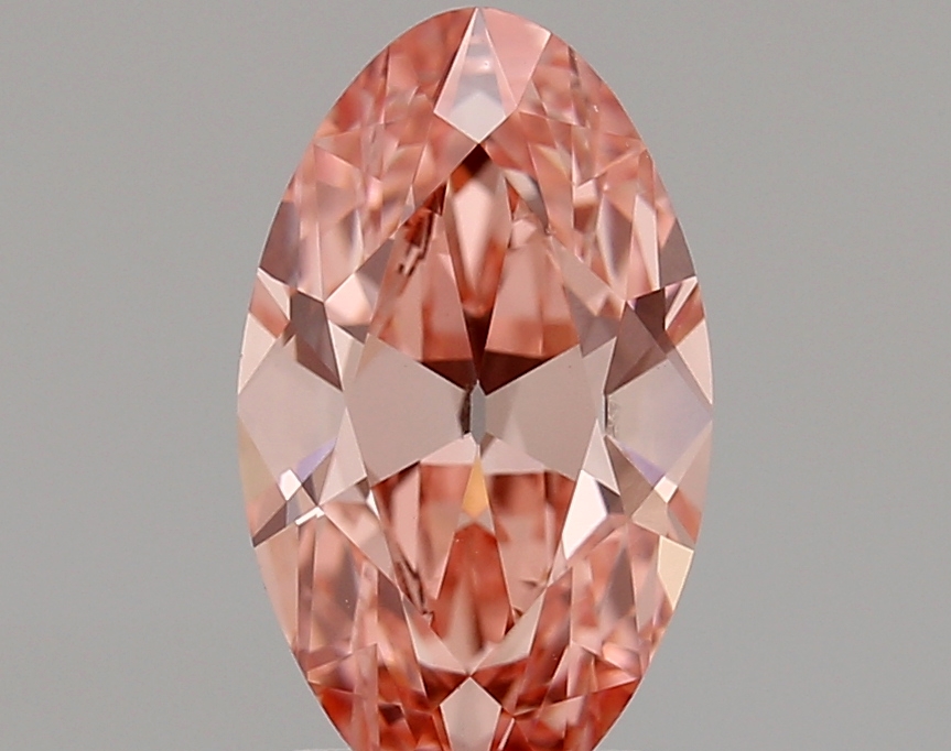 1.78ct FANCY VIVID  PINK VVS2 Moval (IGI)