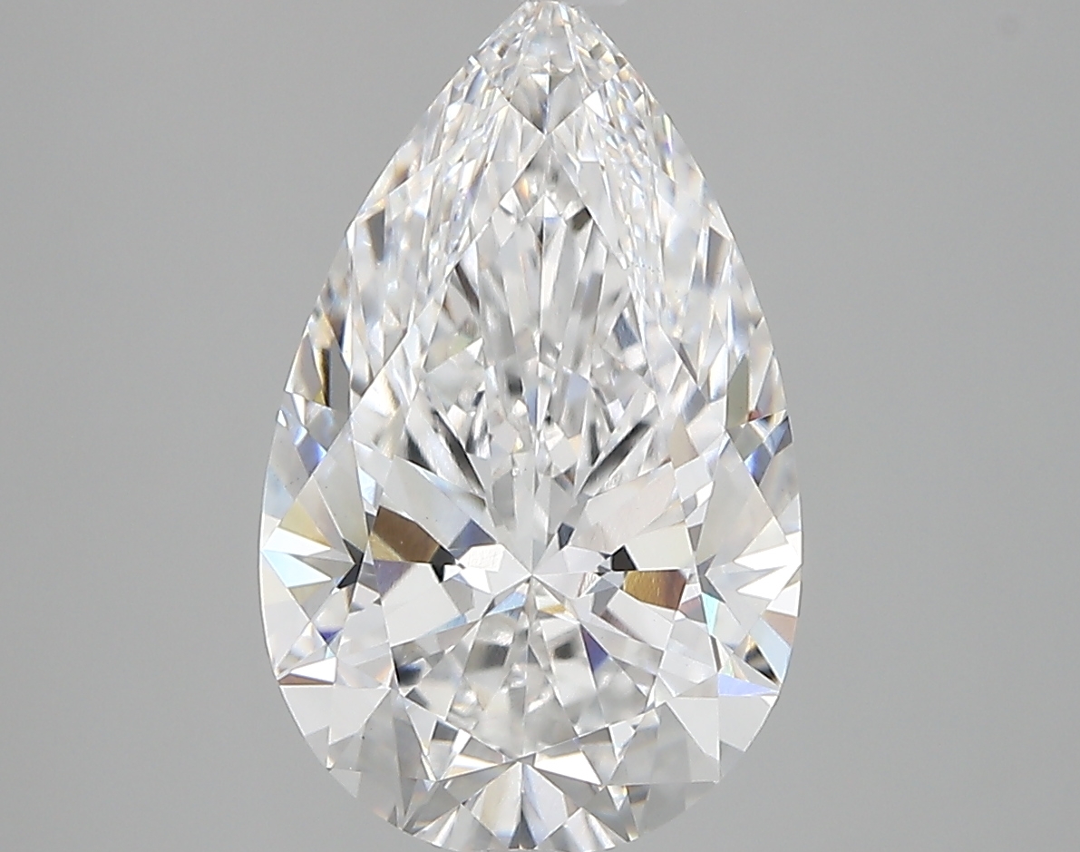 3.64ct D VS1 Pear (IGI)