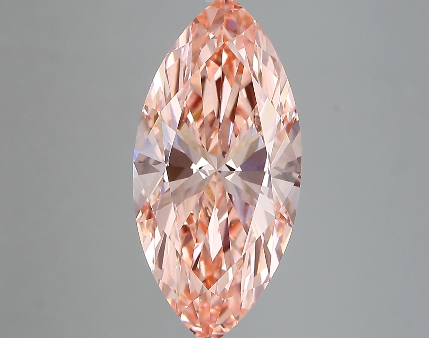 3.75ct FANCY VIVID  PINK VVS2 Marquise (IGI)