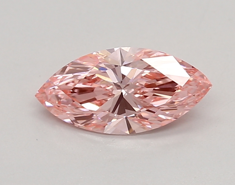 0.70ct FANCY VIVID  PINK VVS2 Marquise (IGI)
