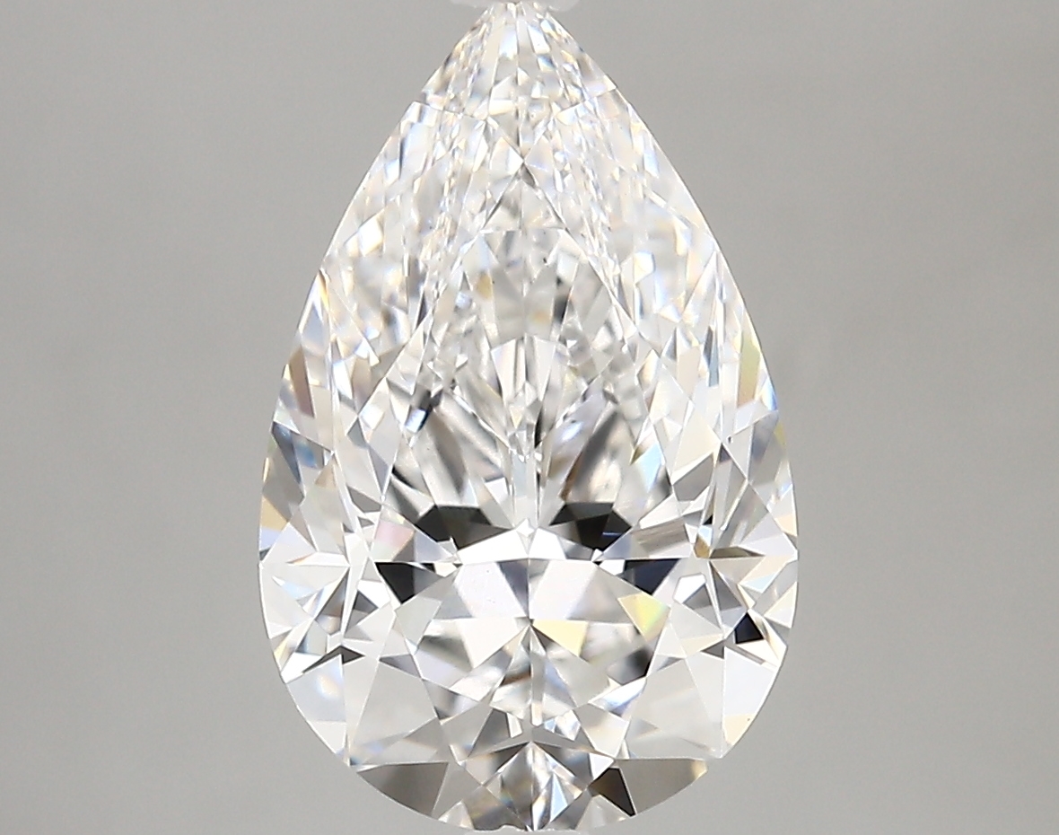 3.68ct D VS1 Pear (IGI)