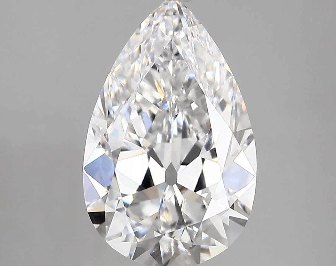 3.16ct D VVS2 Pear (IGI)